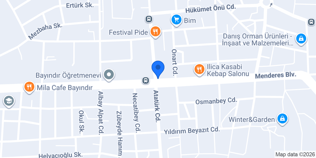 YERGİN PSİKOTEKNİK DEĞERLENDİRME MERKEZİ konumu