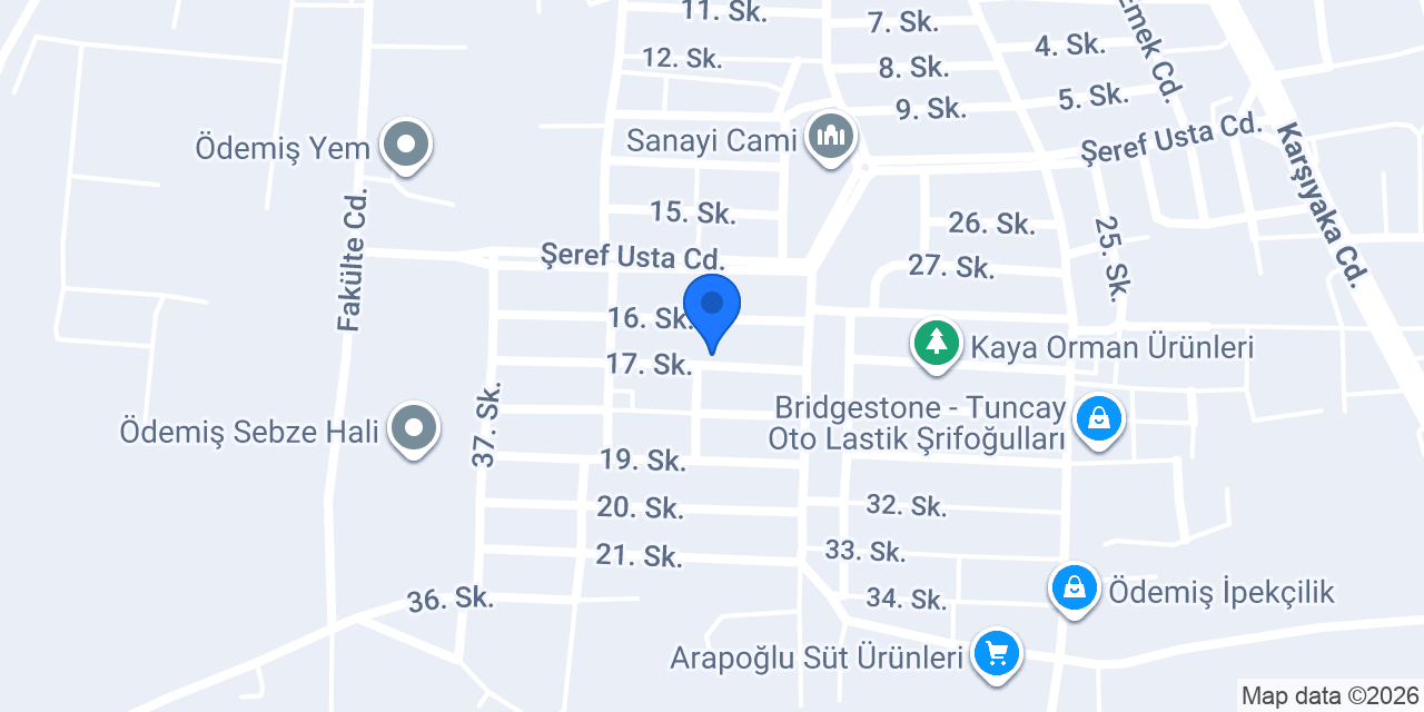 Kupon Garage konumu