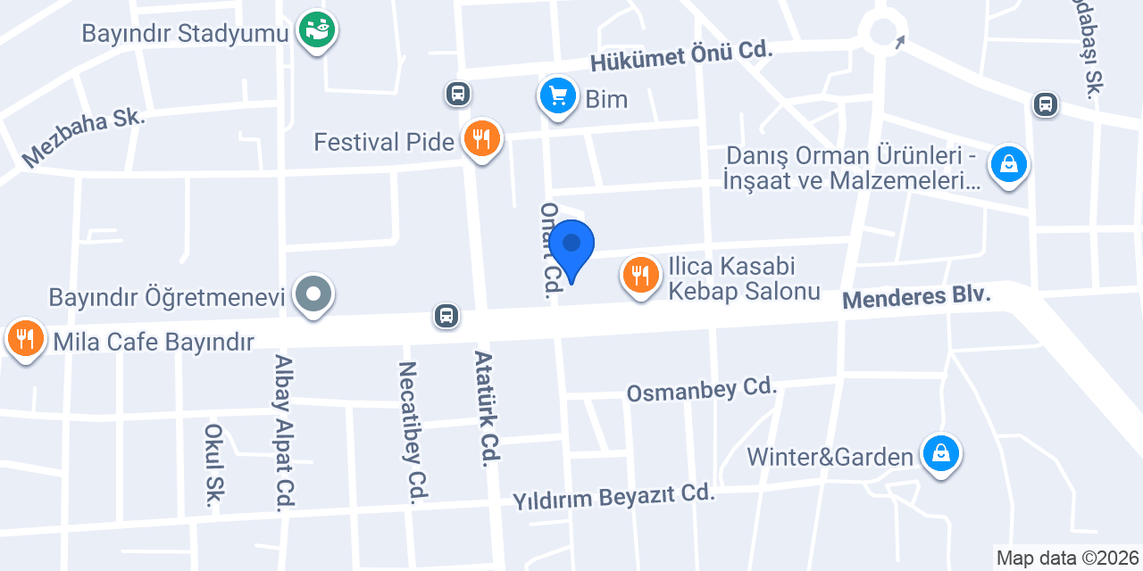 SMMM Deniz Şahmehmetoğlu Çimen konumu