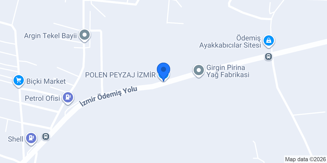 POLEN PEYZAJ İZMİR konumu