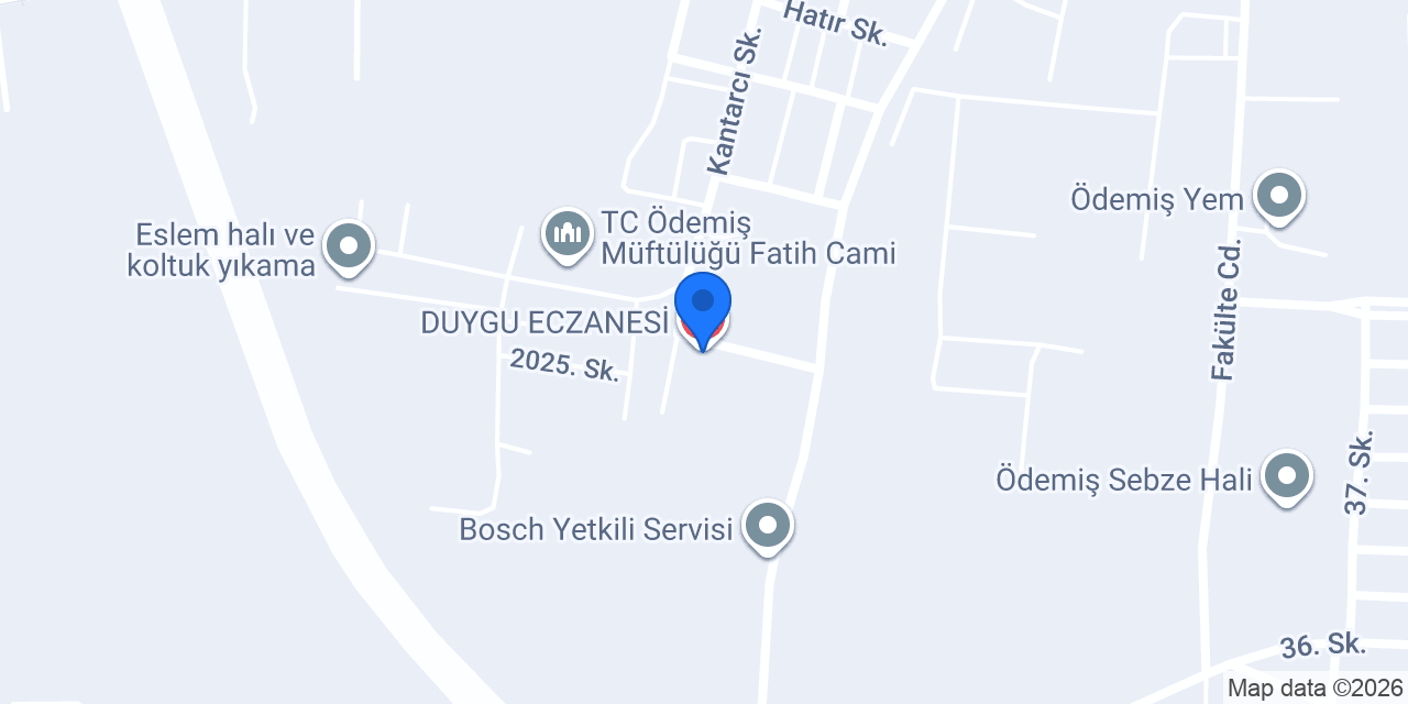 DUYGU ECZANESİ konumu