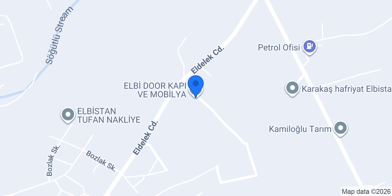 ELBİ DOOR KAPI VE MOBİLYA konumu