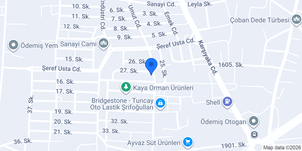 Kuzey Tekel Bayii konumu