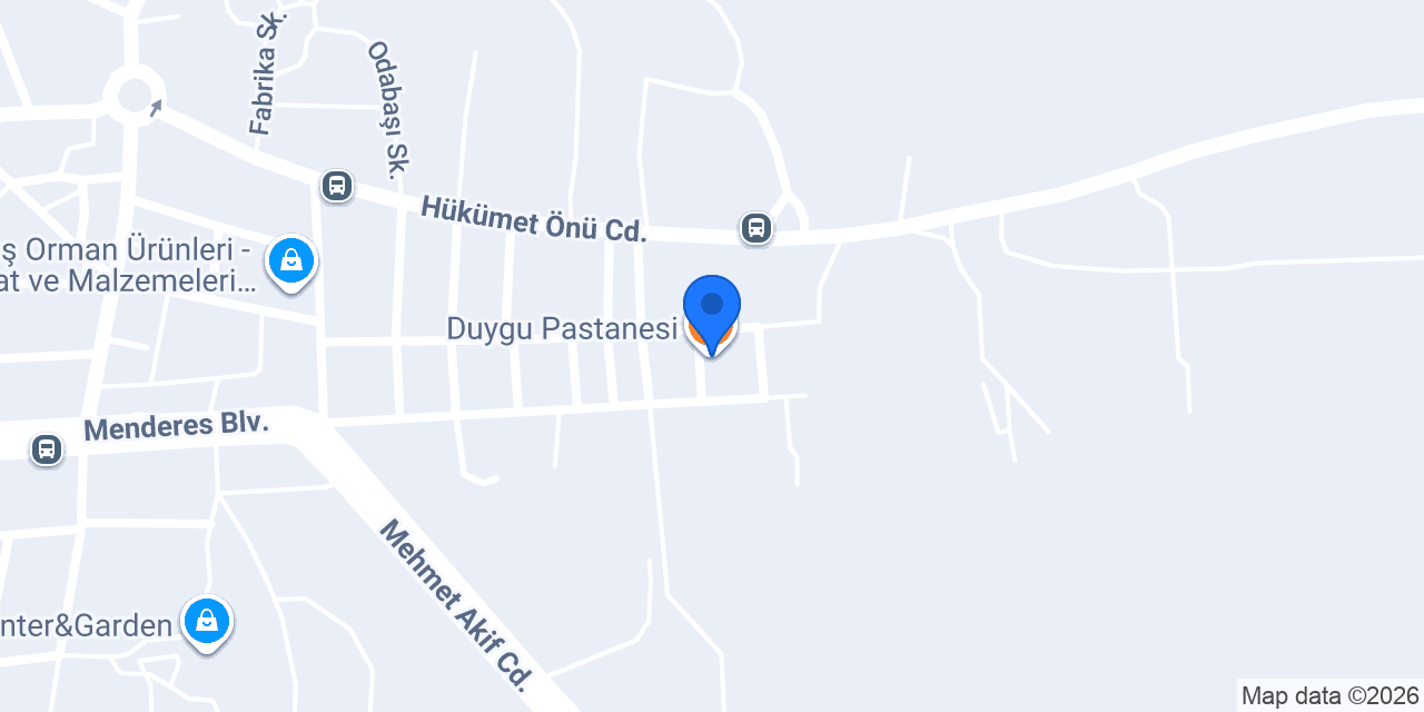 Duygu Pastanesi konumu