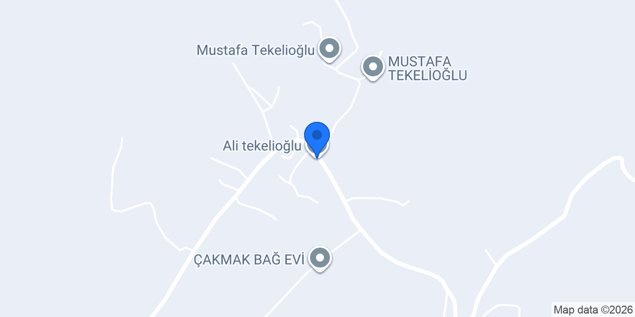 Ali tekelioğlu konumu