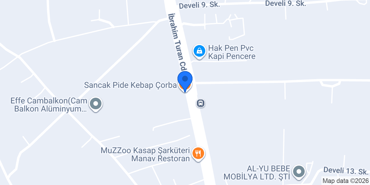 Sancak Pide Kebap Çorba konumu