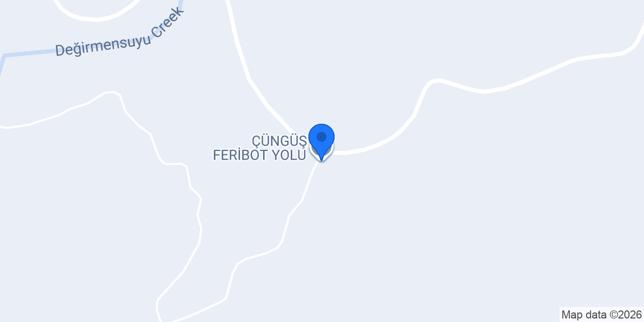 ÇÜNGÜŞ FERİBOT YOLU konumu