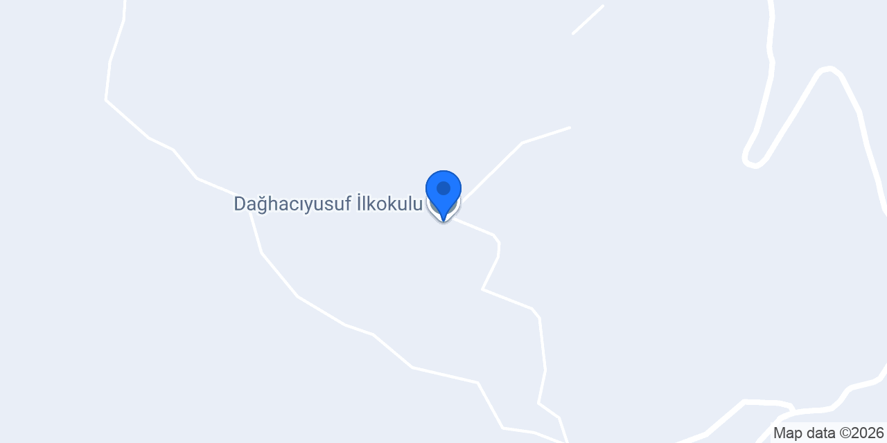 Dağhacıyusuf İlkokulu konumu