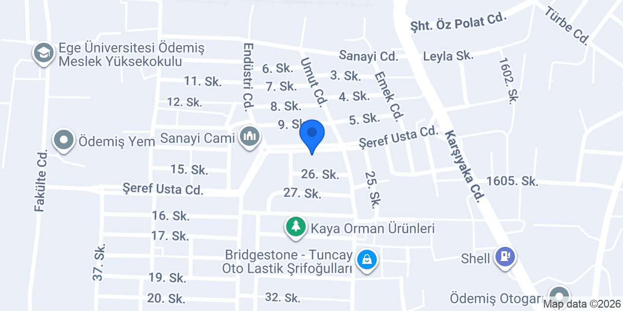Sarar Kardeşler Oto konumu