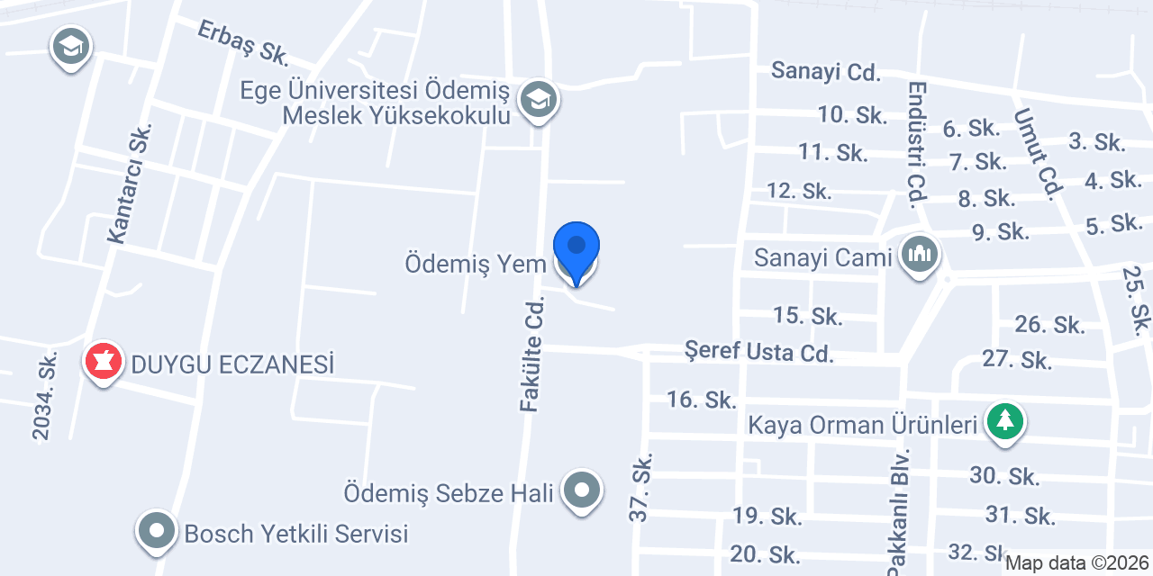 Ödemiş Yem konumu