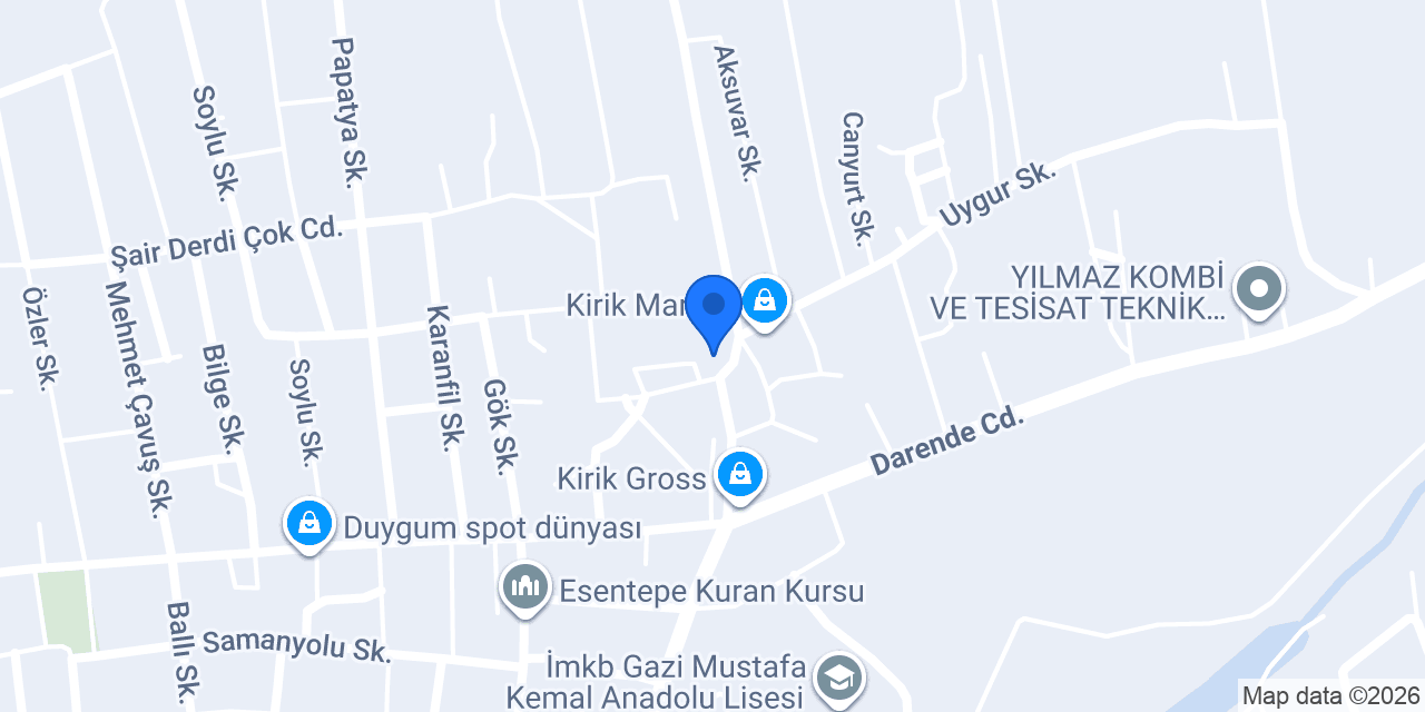 Göçer Seramik Fayans konumu