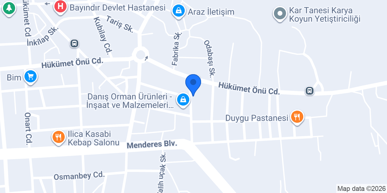 ERKAN MOTOR konumu