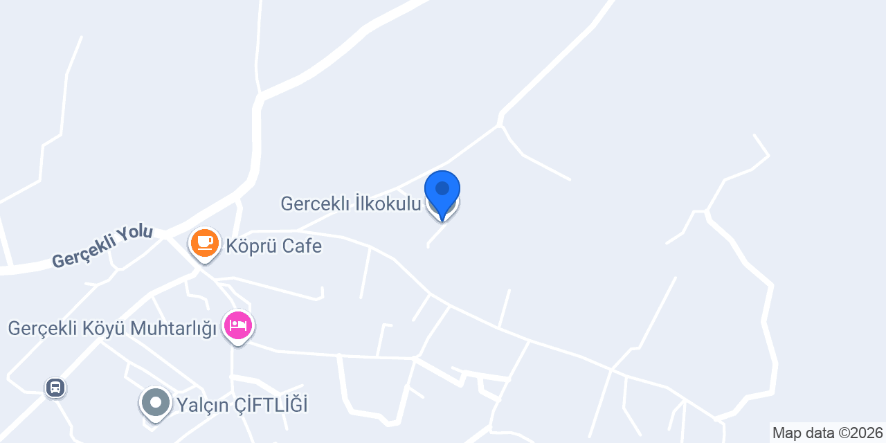 Gerceklı İlkokulu konumu