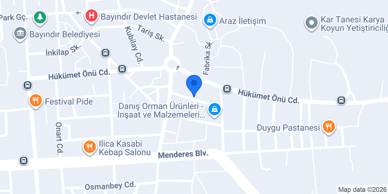 BİRİZ OTO YEDEK PARÇA konumu