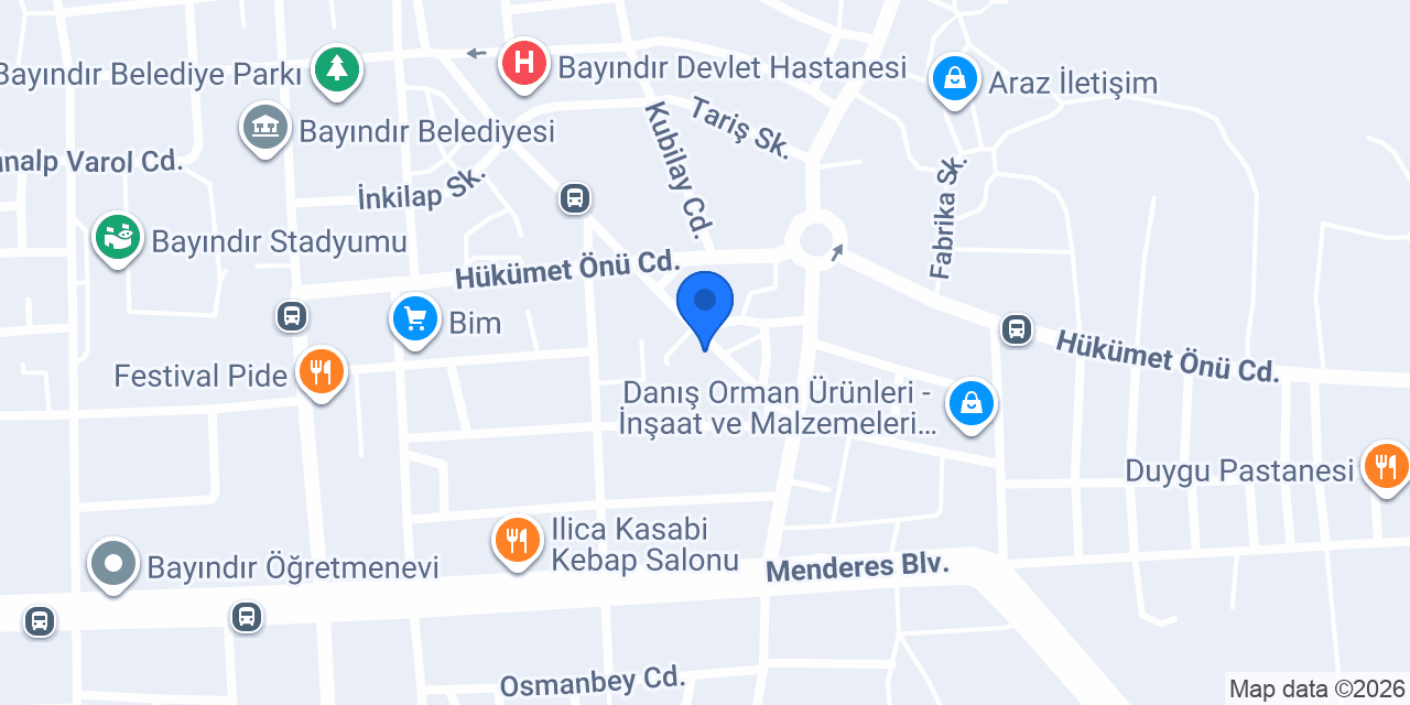 Setaş Ticaret konumu