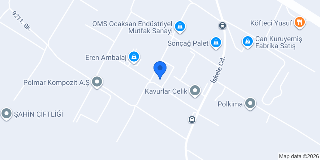 Polimak Kauçuk konumu