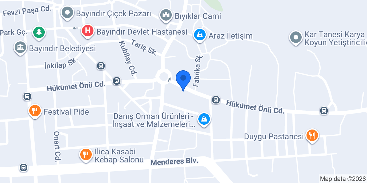 Can yem konumu