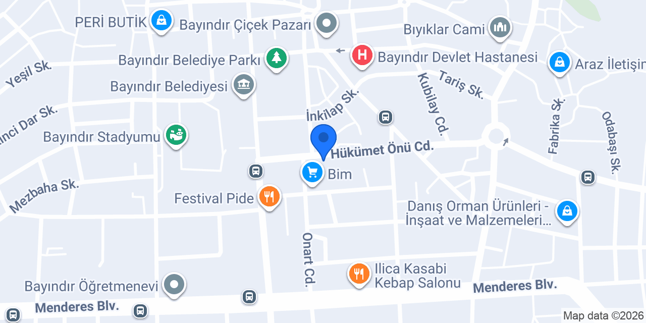 Mithatpaşa Mahallesi Muhtarlığı konumu