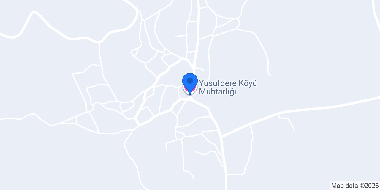 Yusufdere Köyü Muhtarlığı konumu