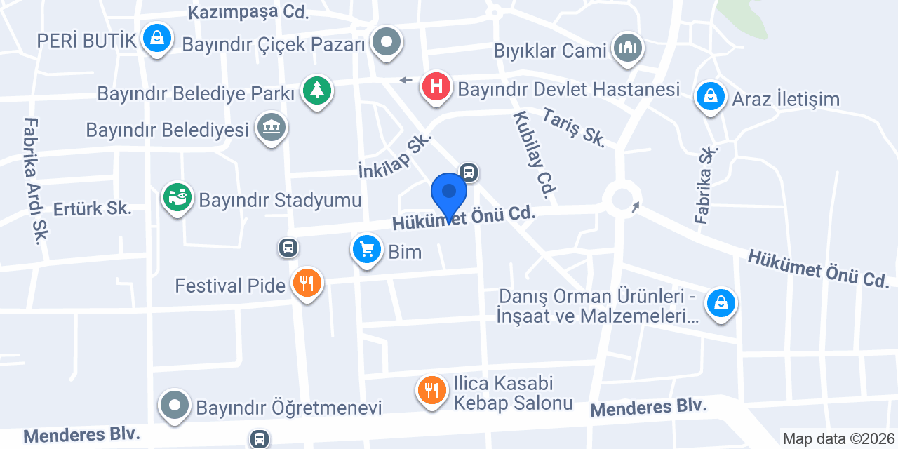 BATI İNŞAAT konumu