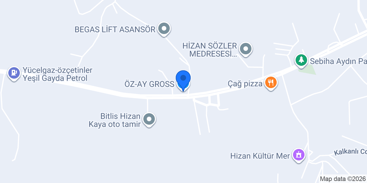 ÖZ-AY GROSS konumu