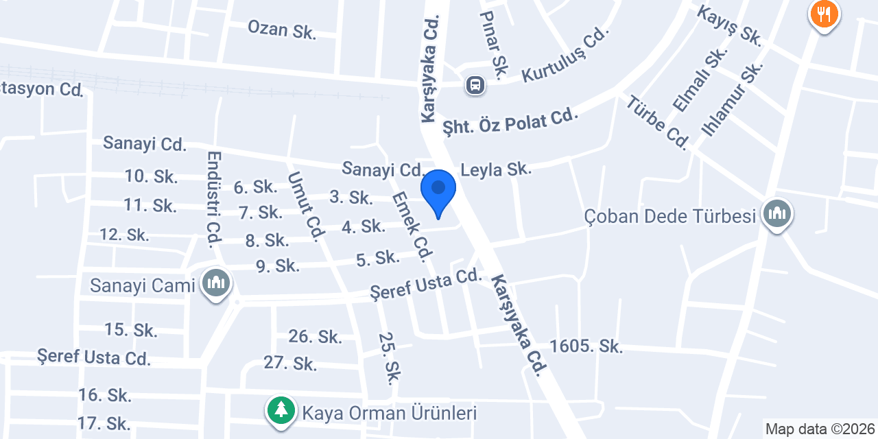 AKAR MOBİLYA DEKORASYON REŞAT RÜŞTÜ AKAR konumu