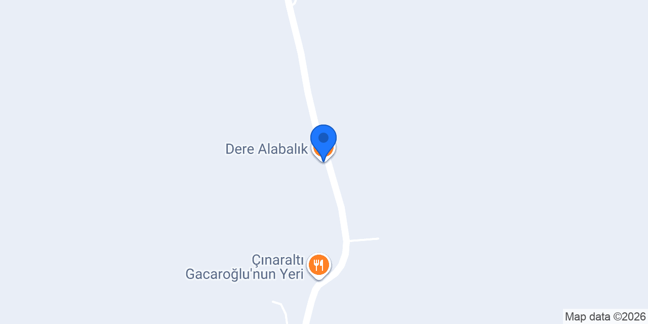 Dere Alabalık konumu