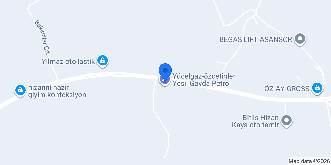 Yıldız Hizan İnşaat konumu