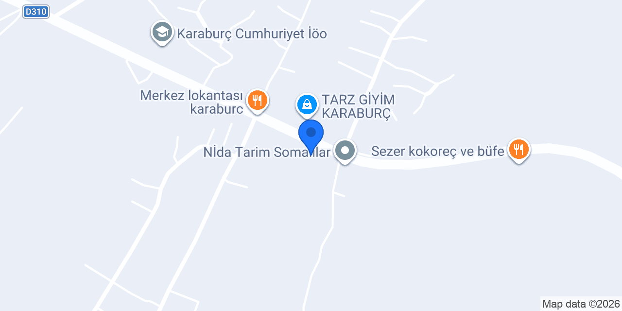 DURAK TİCARET AHMET DANA konumu