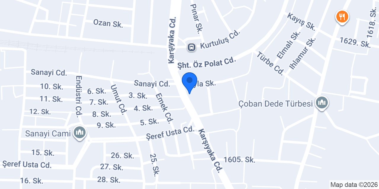 Pilot Garage Ekspertiz Ödemiş konumu
