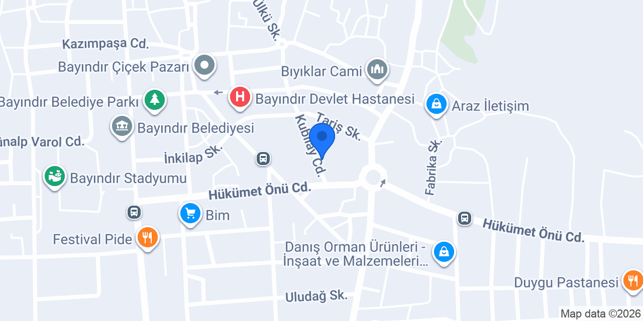ATA ELEKTRİK konumu