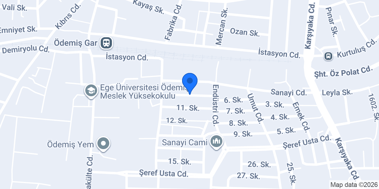 Saray Halı Yıkama Fabrikası konumu