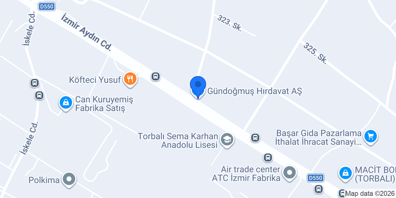 Gündoğmuş Hırdavat AŞ konumu