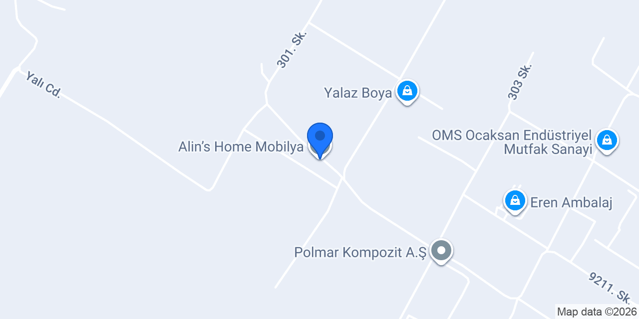 Alin’s Home Mobilya konumu