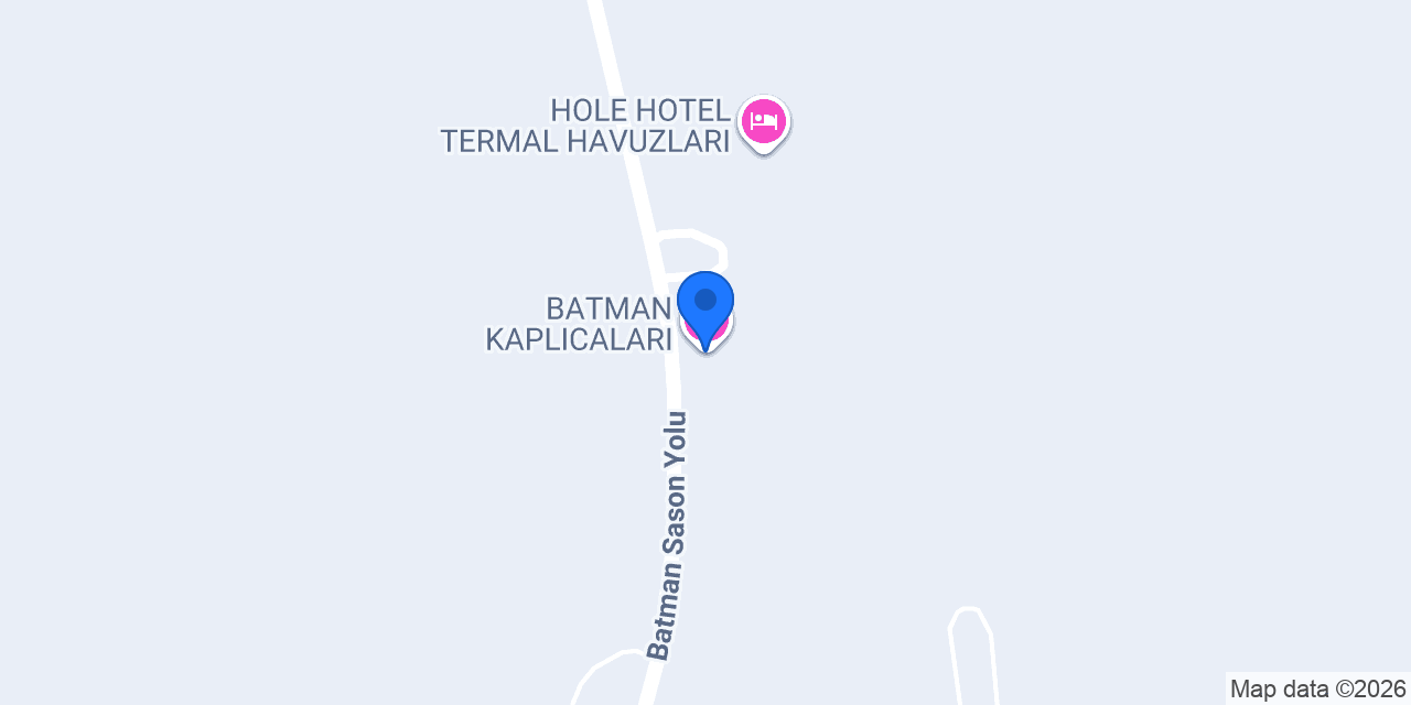 BATMAN KAPLICALARI konumu