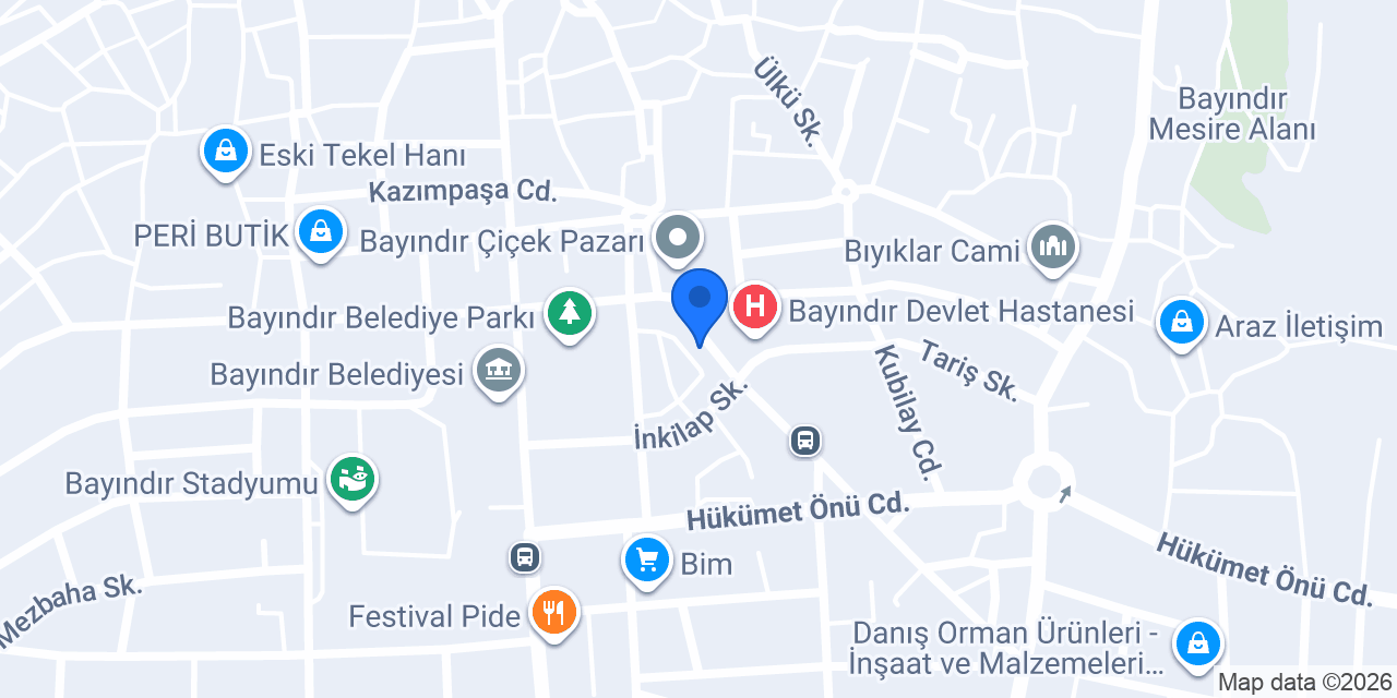 Pınar Eczanesi konumu