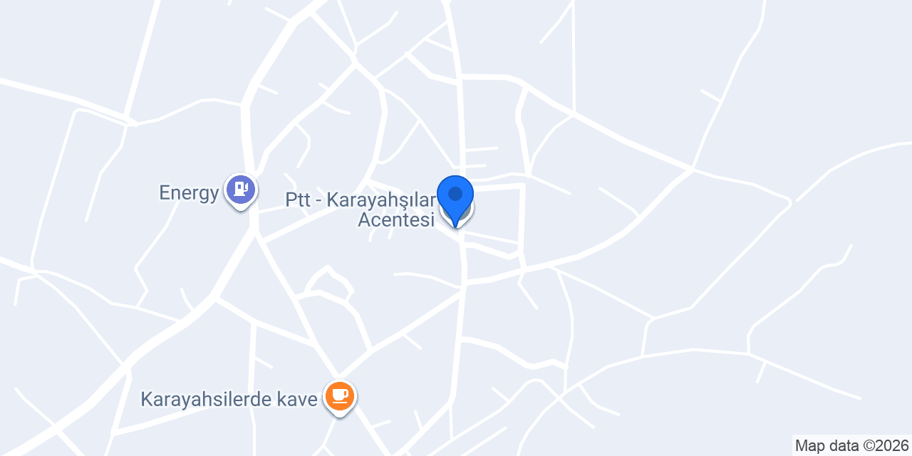 Ptt - Karayahşılar Acentesi konumu