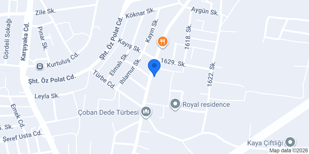 CANER KAYA AUTO konumu