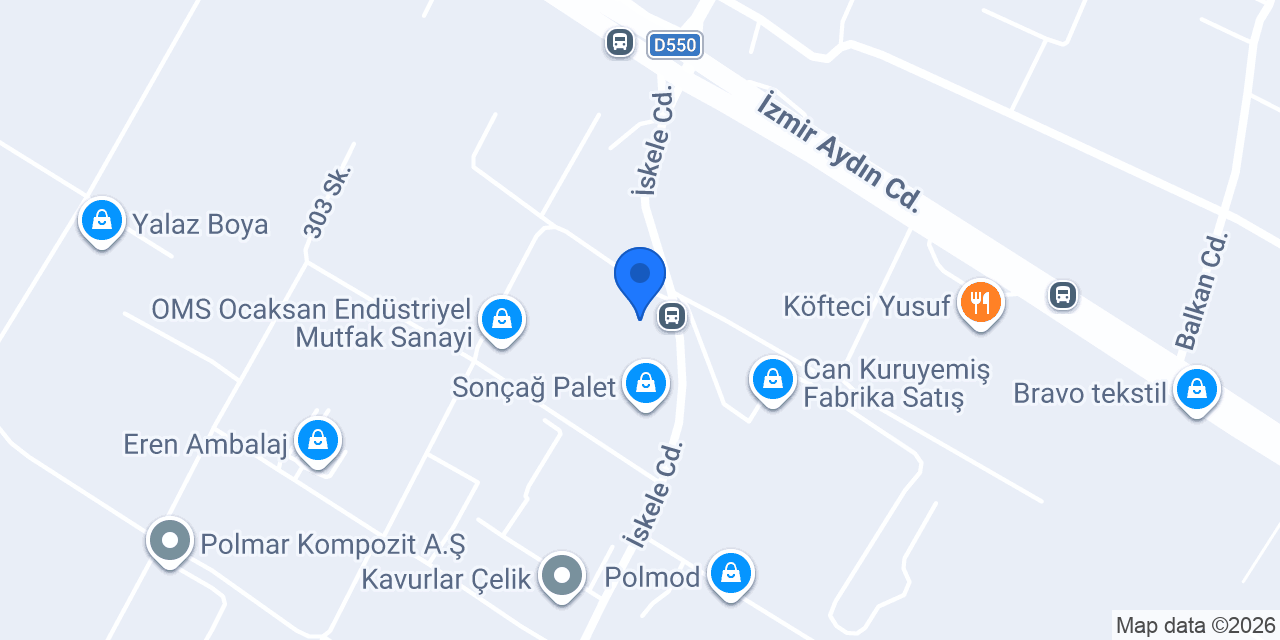 Ege Kadayıf Gıda Ve San. ltd. Şti. konumu