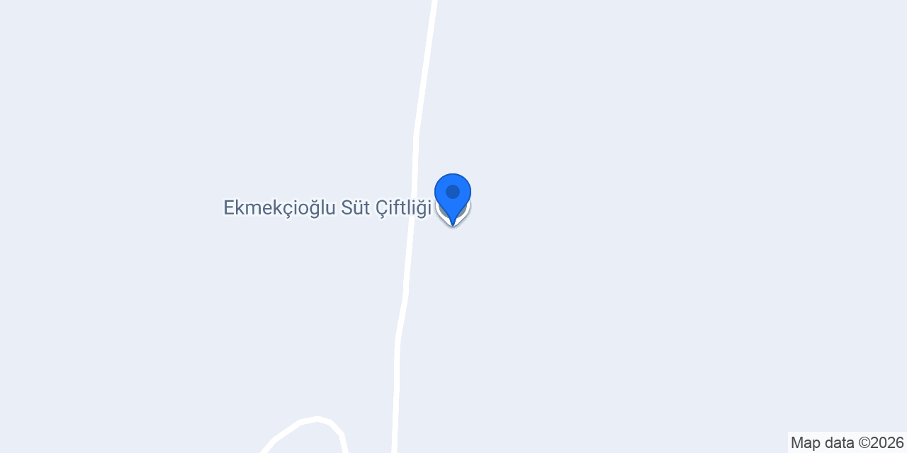 Ekmekçioğlu Süt Çiftliği konumu