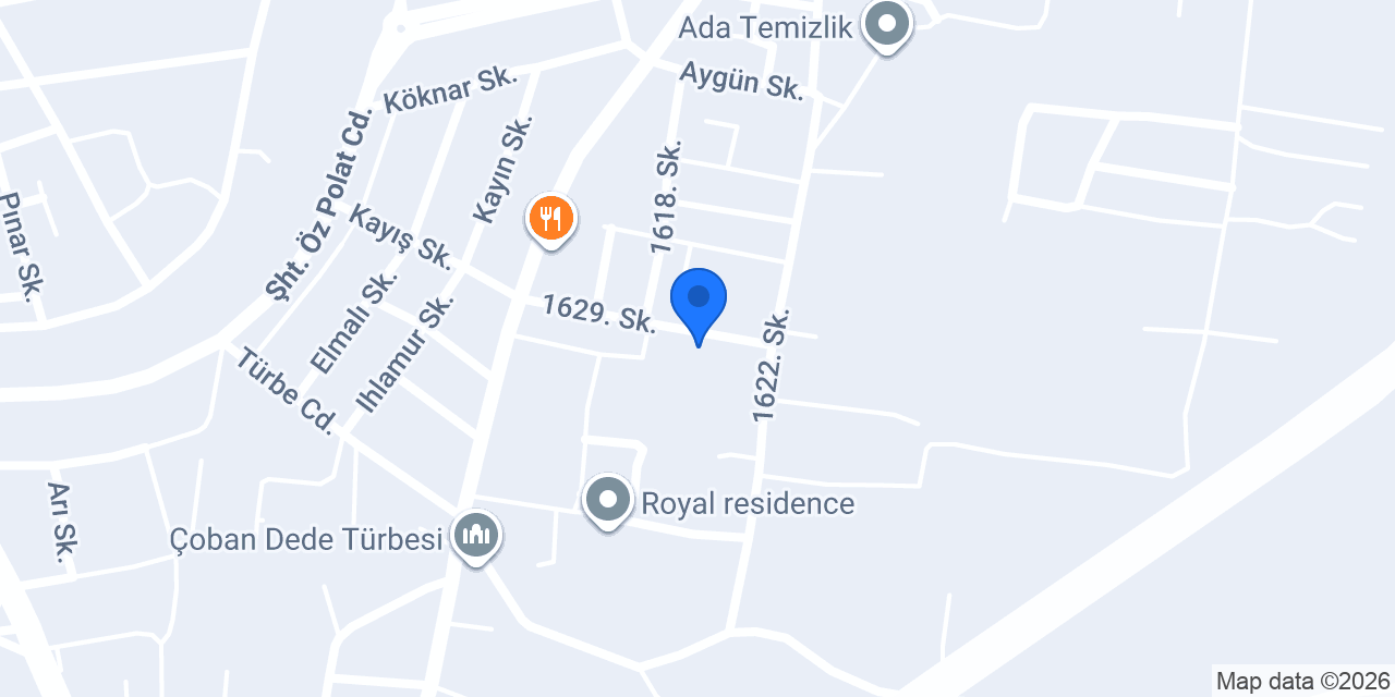 Hatipoğlu Mustafa Erdem Ortaokulu konumu