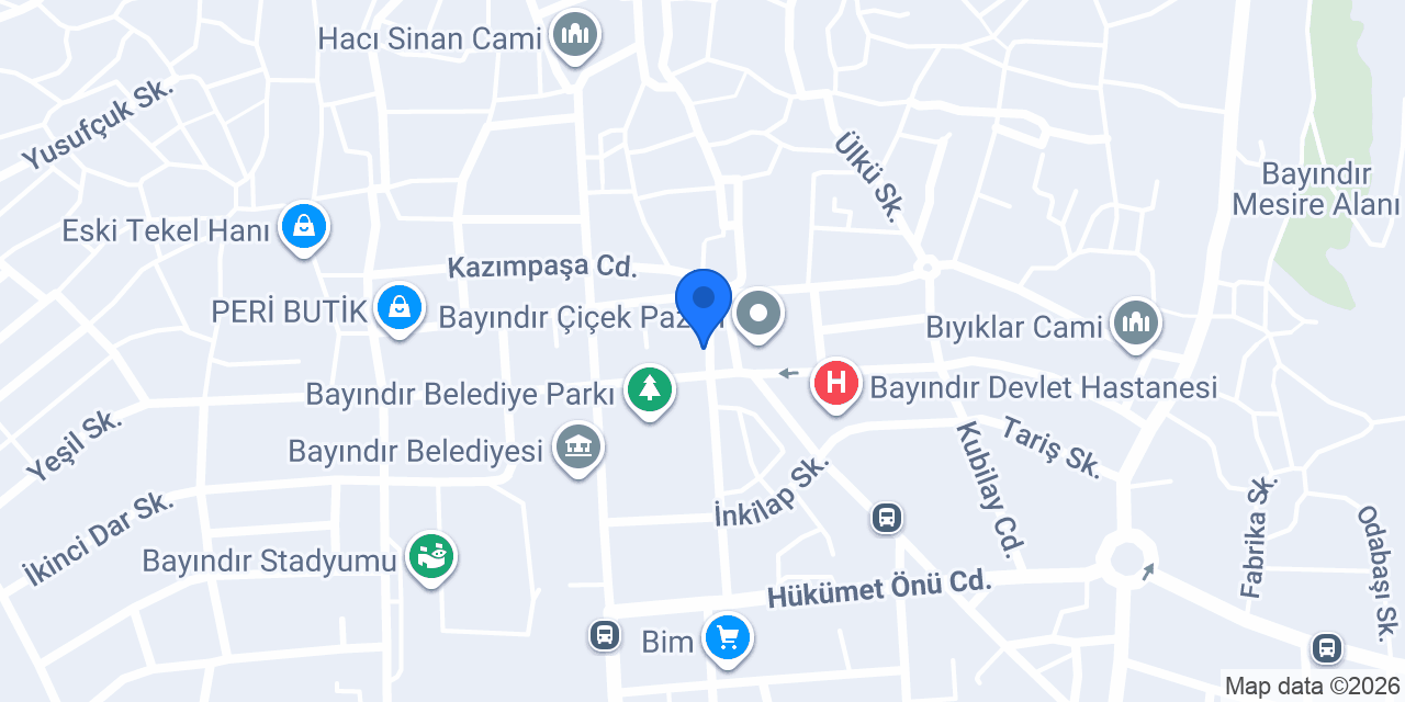 Çiçek Nakliyat konumu