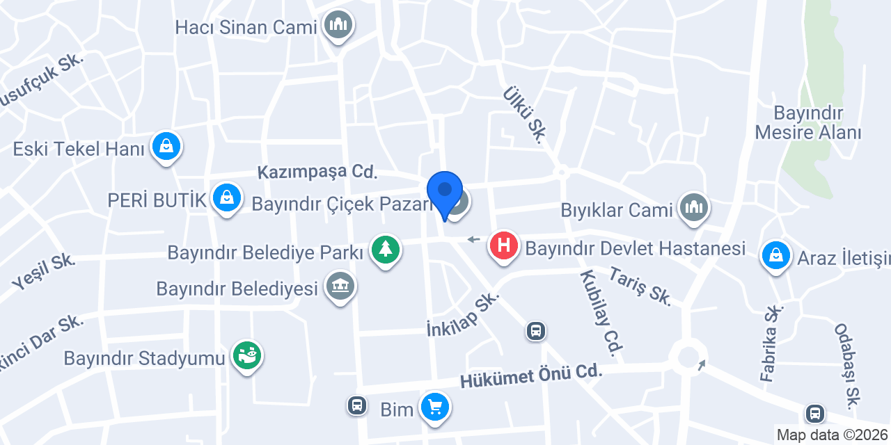 Karagözoğlu Kasap konumu
