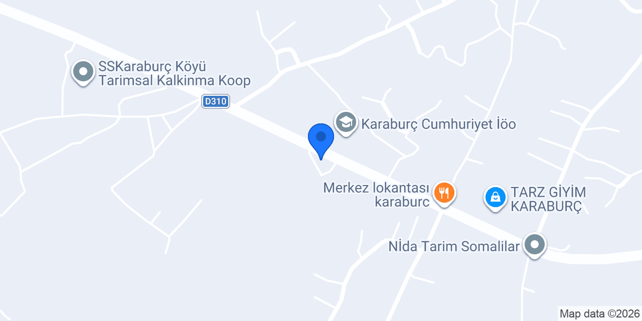 Çalışkan Has Un Değirmeni konumu
