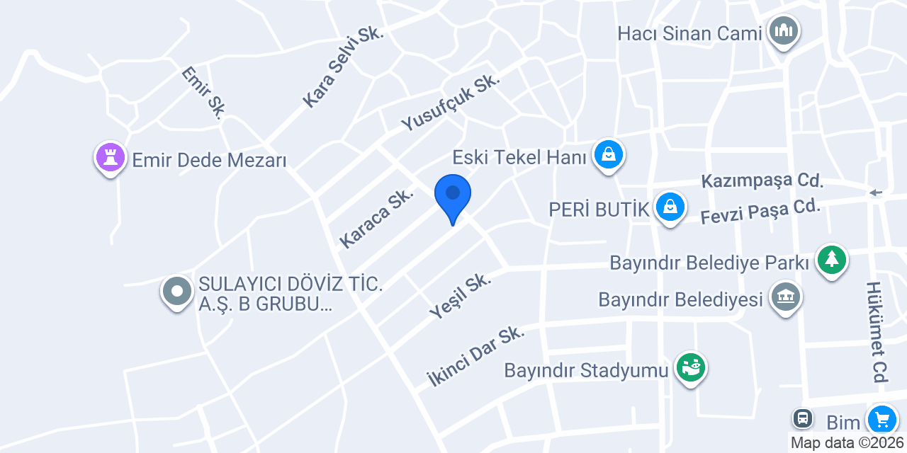 Bosch Yeni Bayi Saygın Ticaret konumu