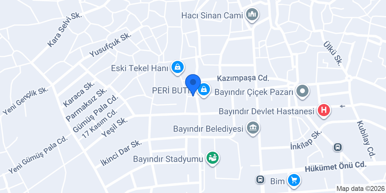 Necat Eczanesi konumu