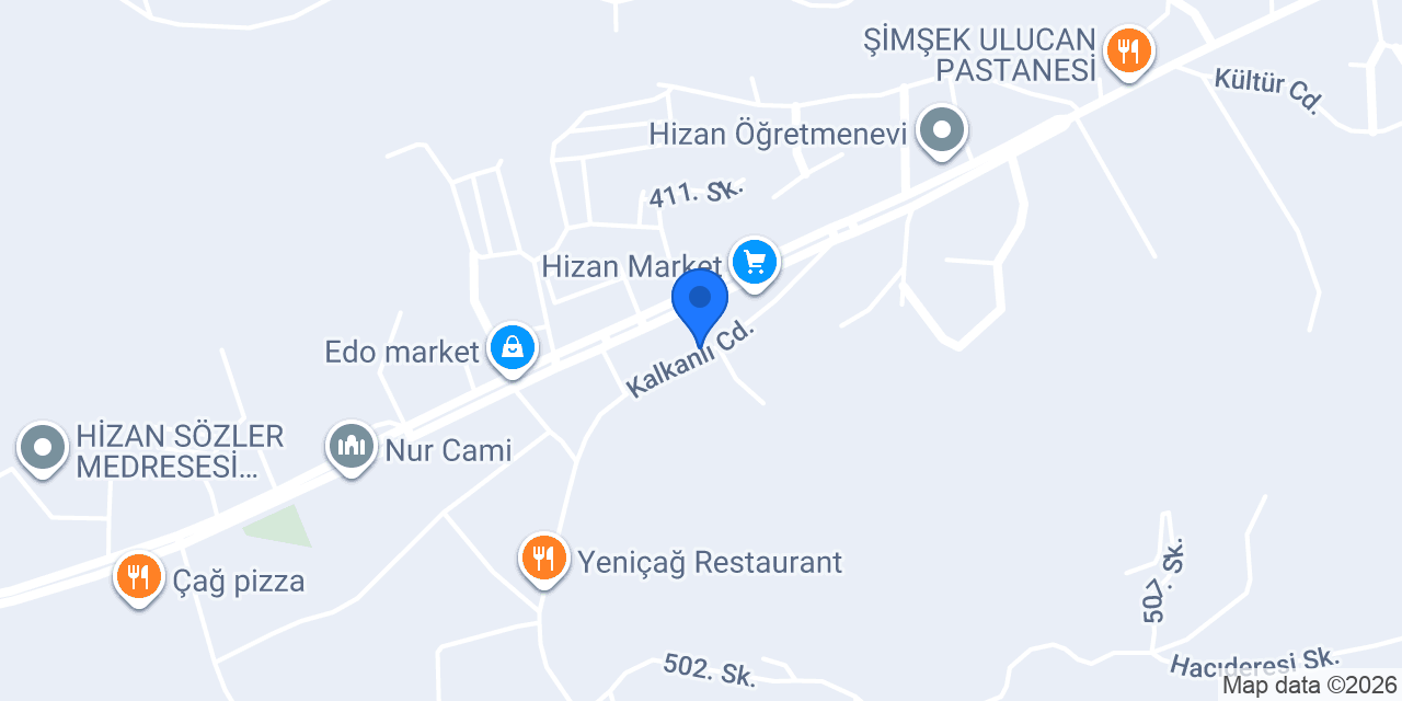 Şam Pvc konumu