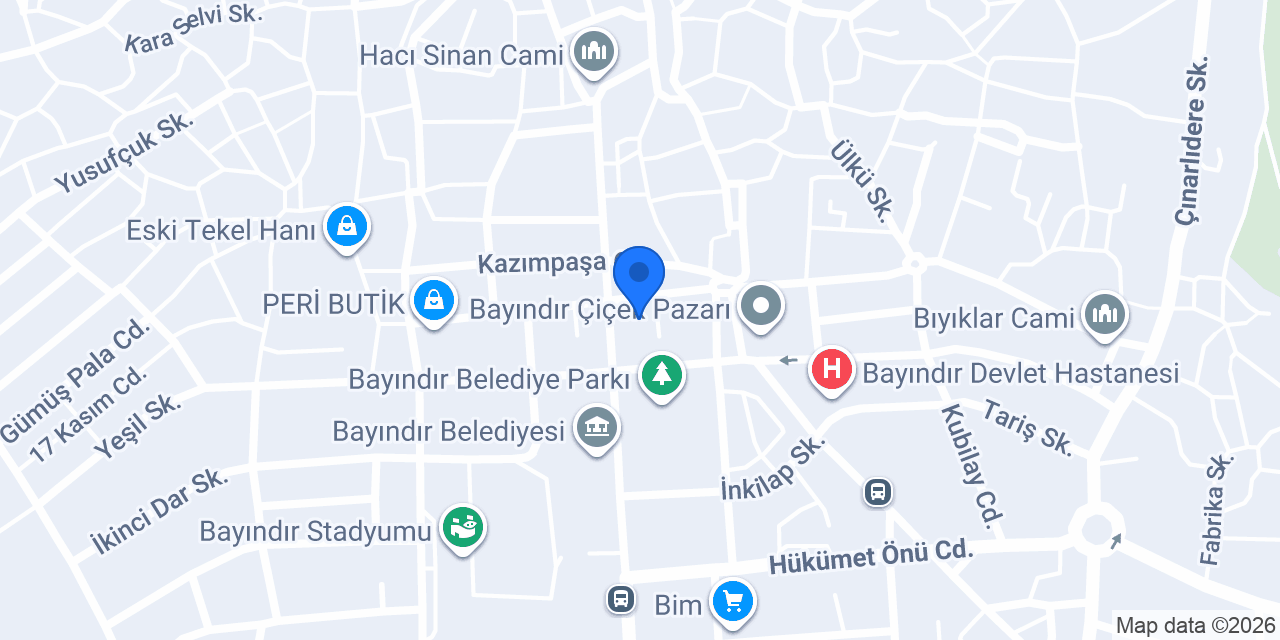 BAYINDIR EFE SİGORTA konumu