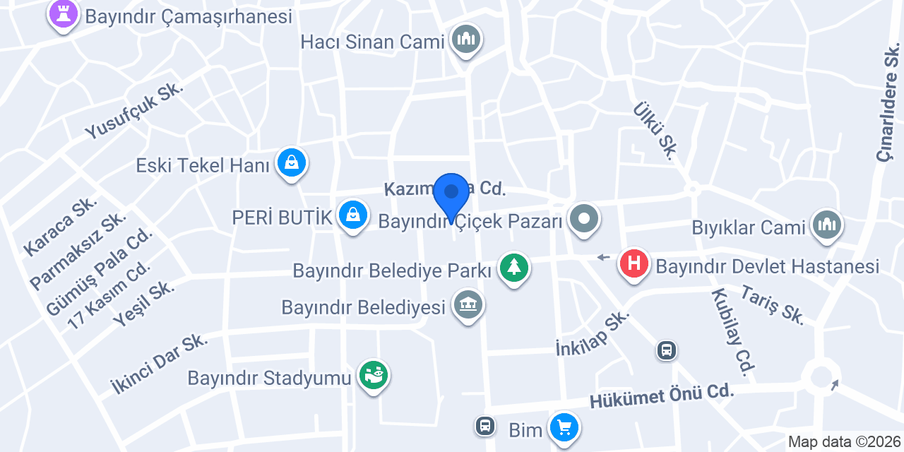 Pasta Dünyası konumu