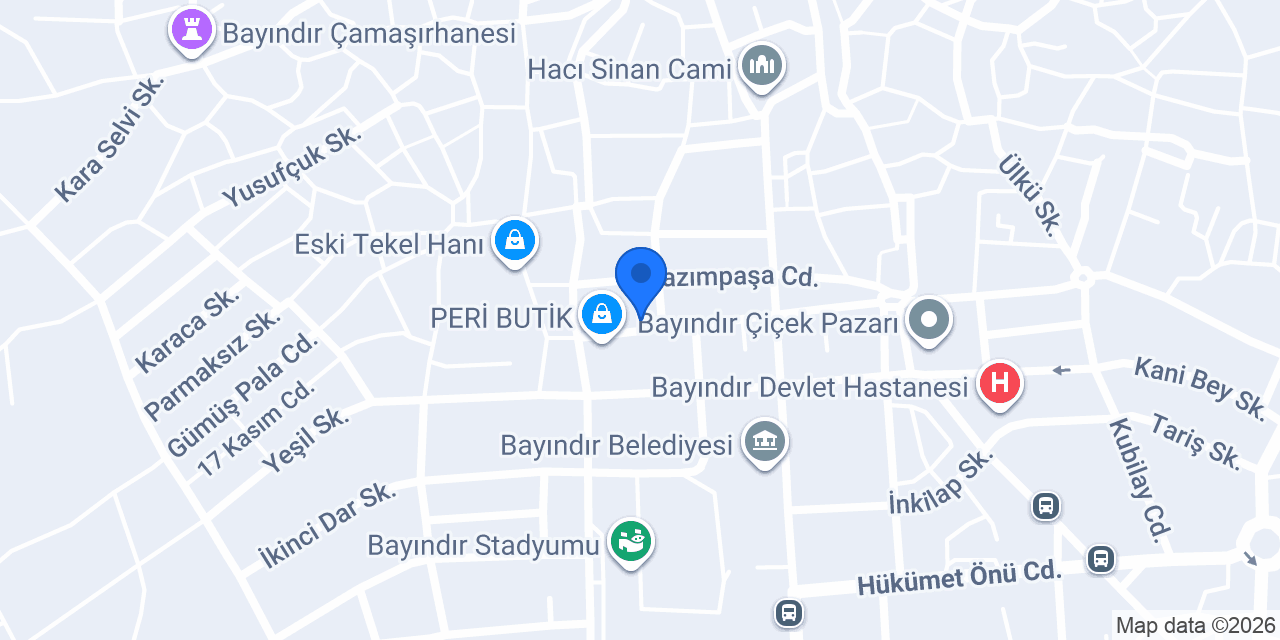 Bayındır 2 Noterliği konumu